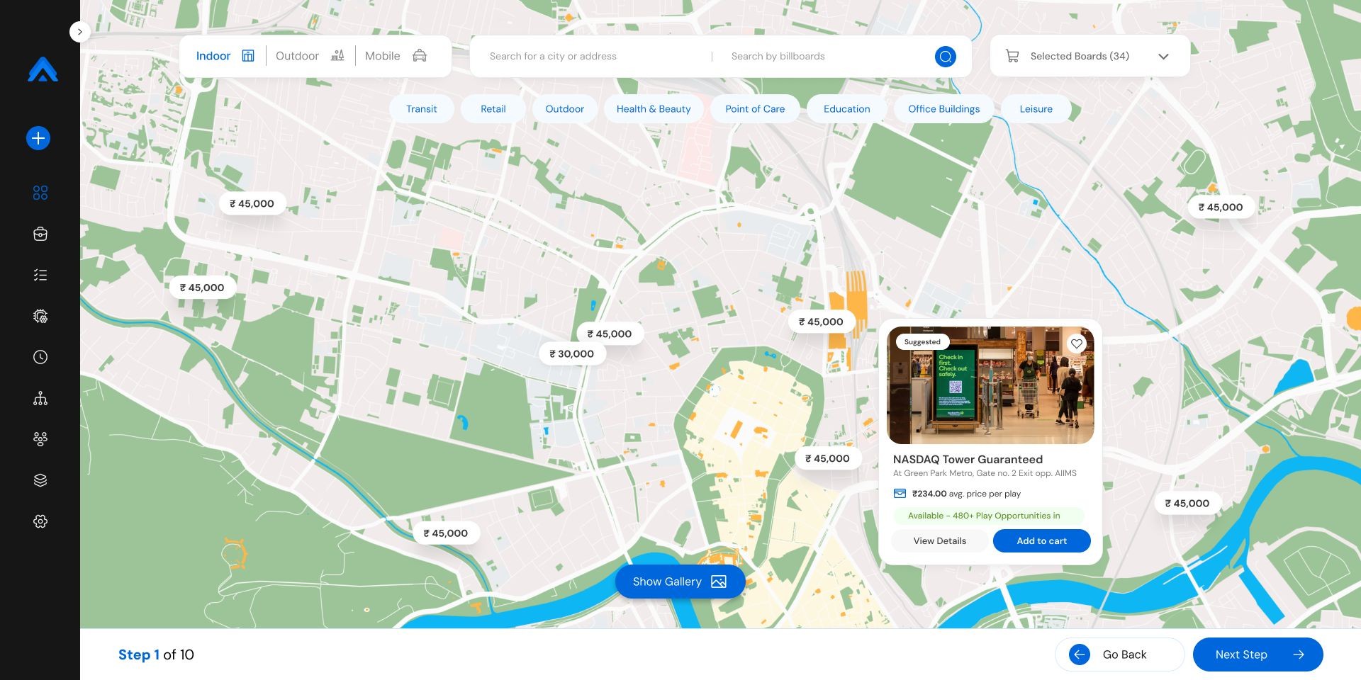 DigiAds Map Discovery